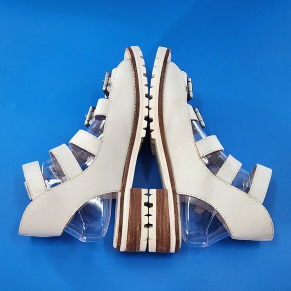 BRONX Women’s Ultra Fast Leather Gladiator‎ Sandals - Picture 7 of 12